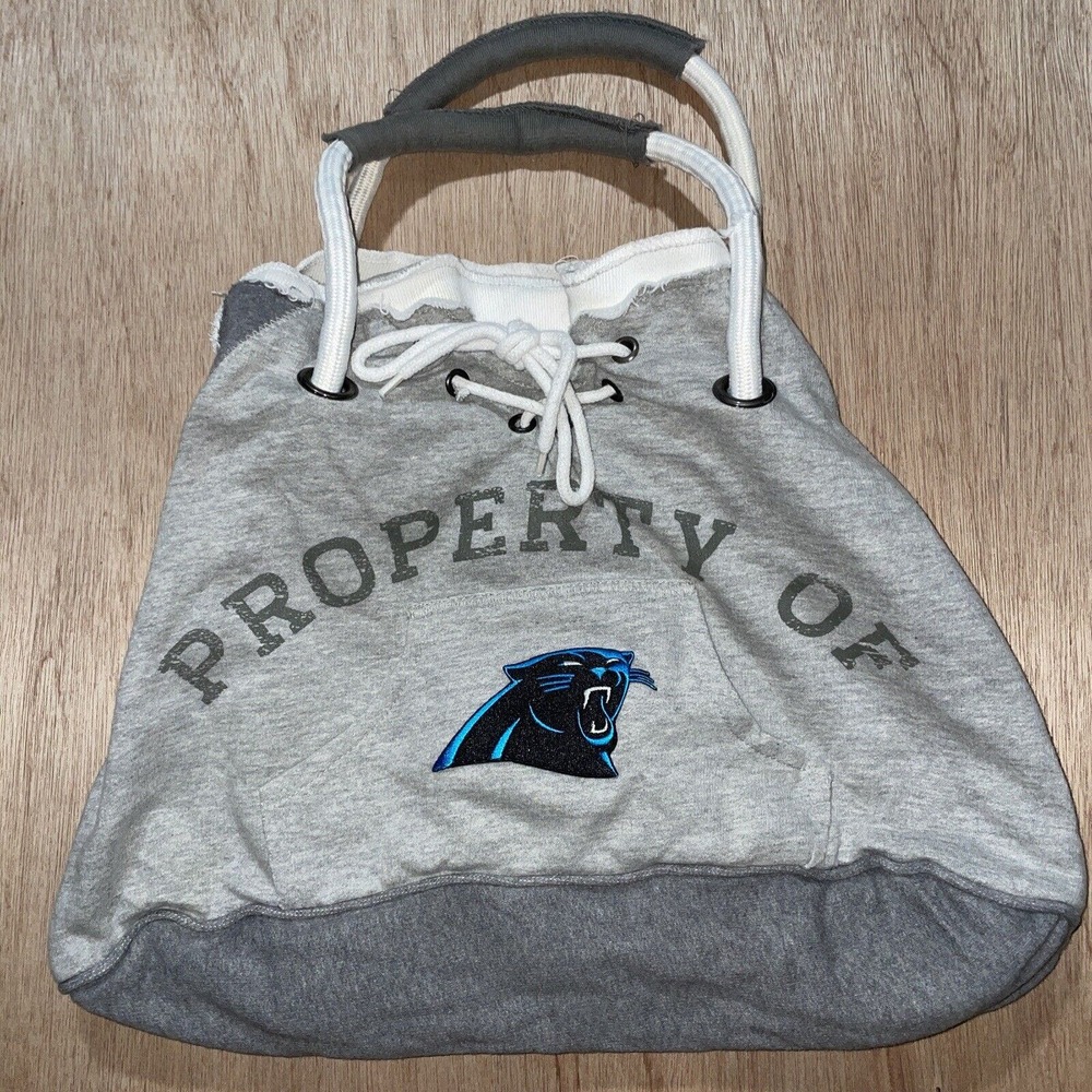 Carolina Panthers NFL Pro-FAN-ity Fashion Sports Purse Hoodie‎ Fan Bag